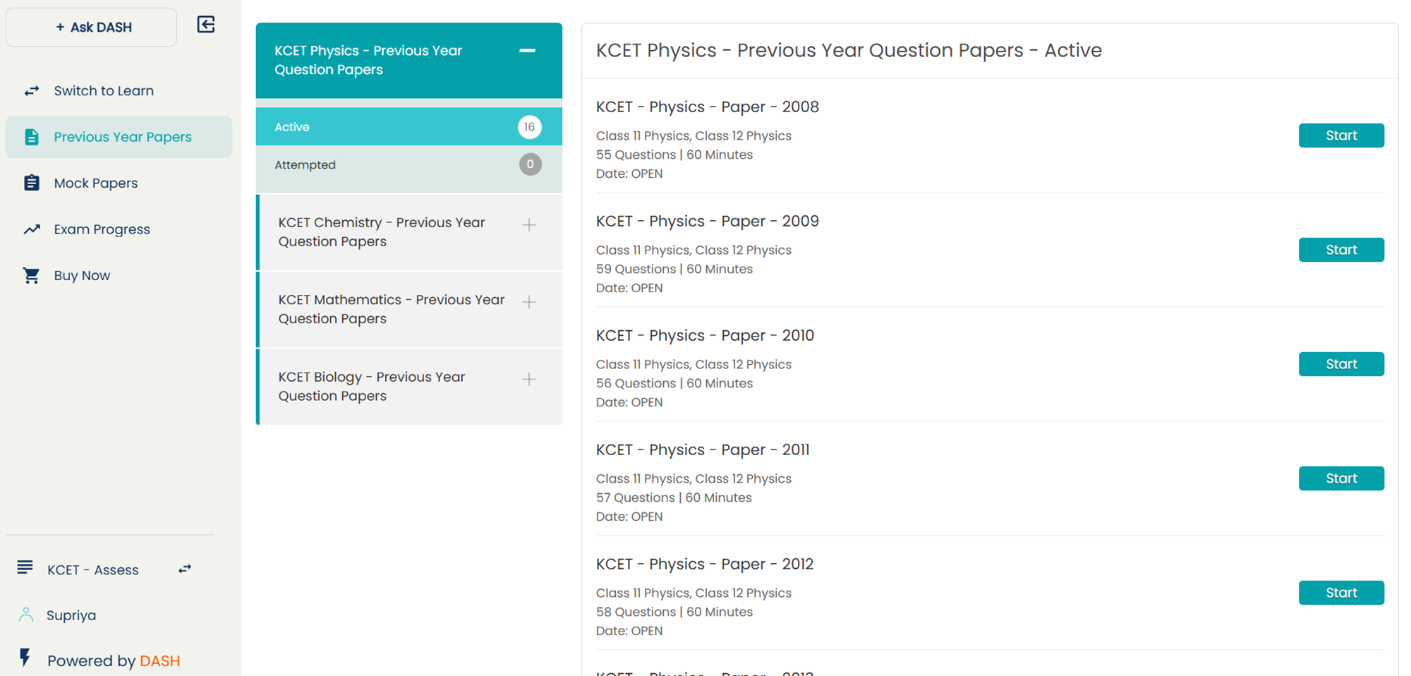 Previous Year Paper 1